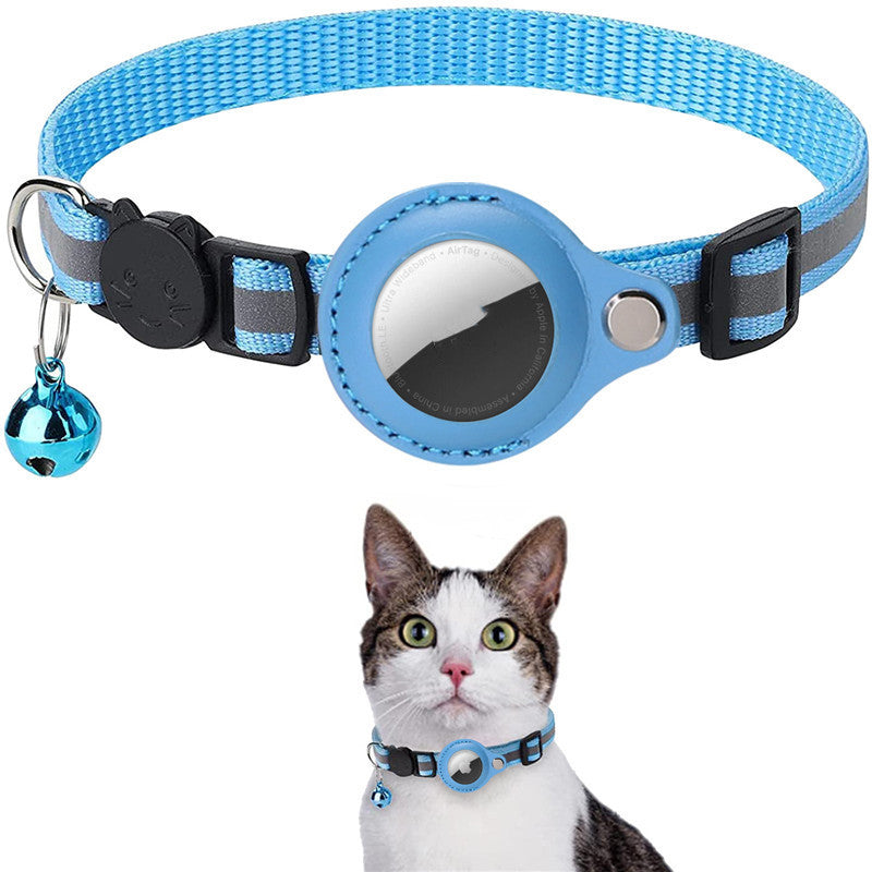 AirTag Dog & Cat Collar Holder — Waterproof, Reflective & Secure | Works with Apple AirTag