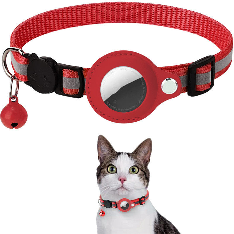 AirTag Dog & Cat Collar Holder — Waterproof, Reflective & Secure | Works with Apple AirTag