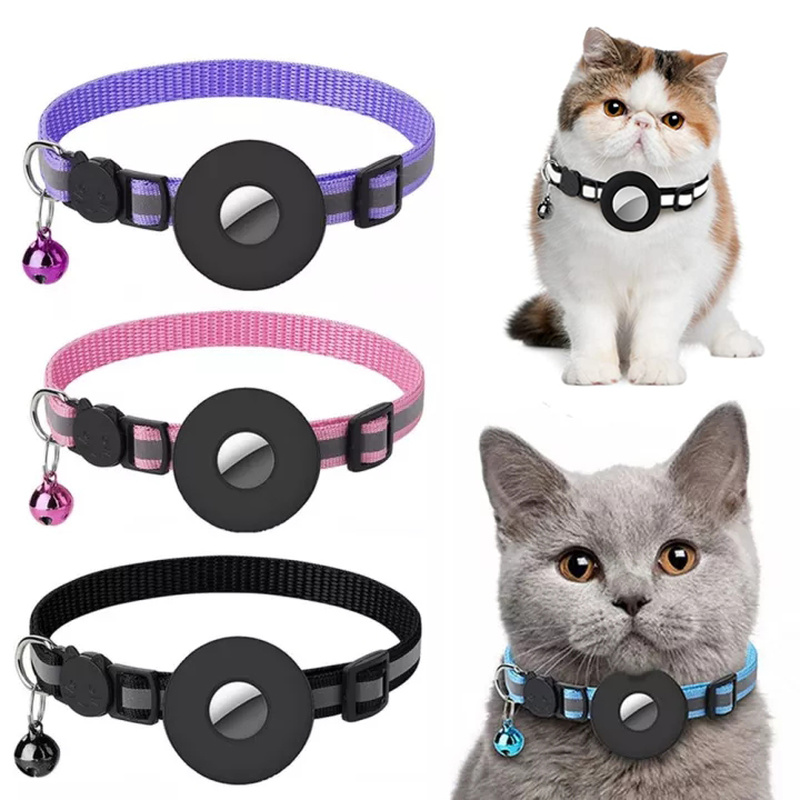 AirTag Dog & Cat Collar Holder — Waterproof, Reflective & Secure | Works with Apple AirTag