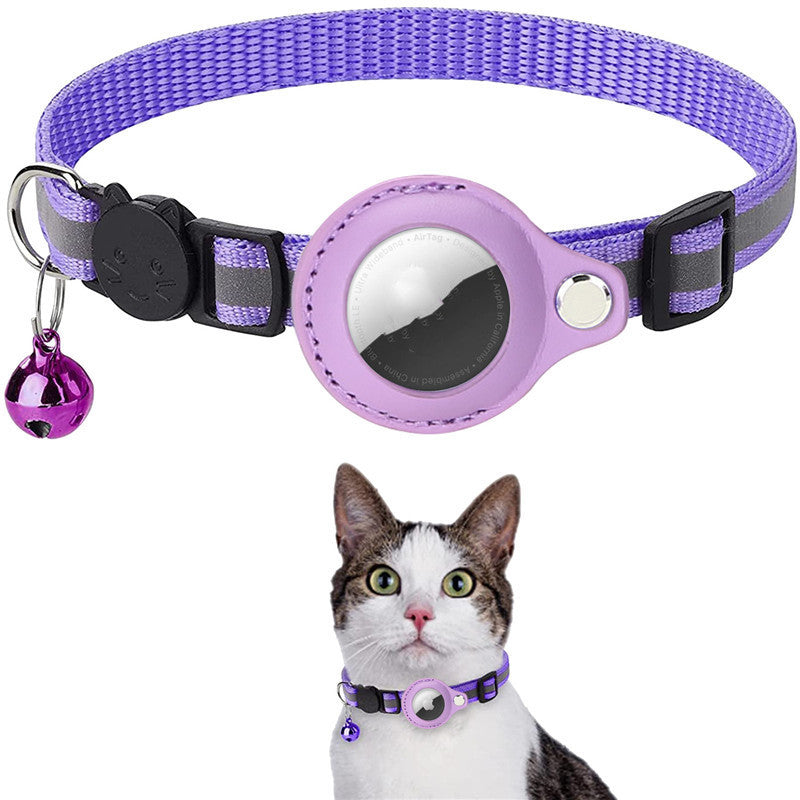 AirTag Dog & Cat Collar Holder — Waterproof, Reflective & Secure | Works with Apple AirTag